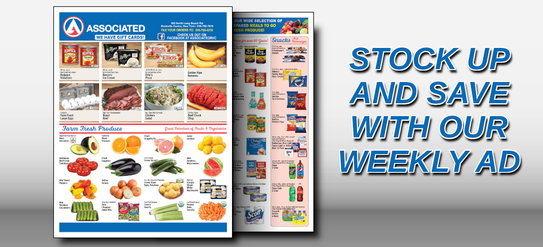 Stock up and save with our weekly ad!